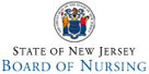 NJ nursing board logo