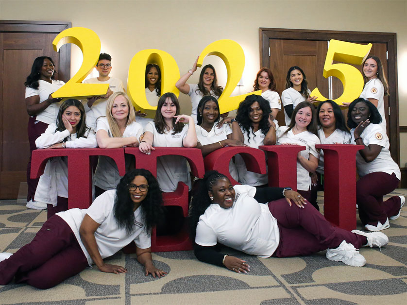 TESU Celebrates Accelerated BSN Program's December 2024 Cohort with a Pinning Ceremony