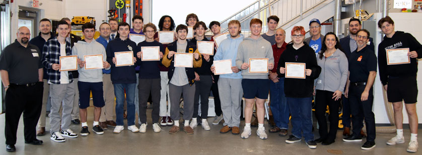 Roxbury High School faculty and students