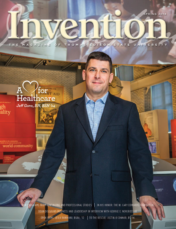 cover of Invention magazine, Spring 2018